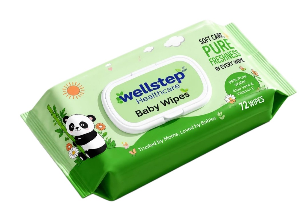 Wellstep Gentle Baby Wipes Gujarat